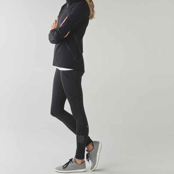 lululemon athletica Pants - Lululemon Speed Tight IV (Full-On) Luxtreme Reflective *Weave Size 8